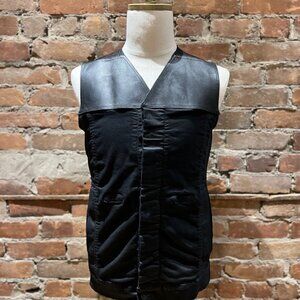 Rick Owens DRKSHDW Mixed Material Vest – DU14S7763-COMBO – SS14 “Island"